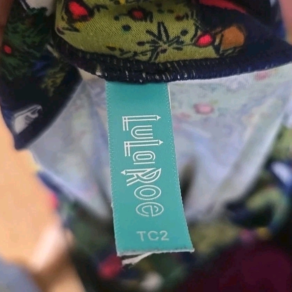 Floral and Black us size Leggings Set - Picture 3 of 9